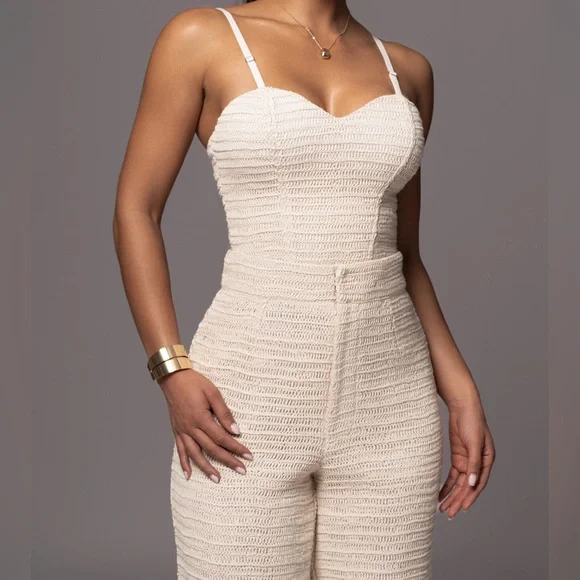 COPY - Beige Frenchie set top & bottom - Picture 2 of 4